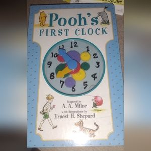 pooh clock book